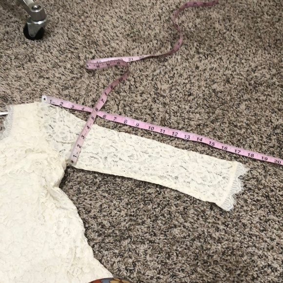 Diane Von Furstenberg Zarita Dress Size 6 Cream Floral Lace Bodycon Mini - Picture 11 of 11